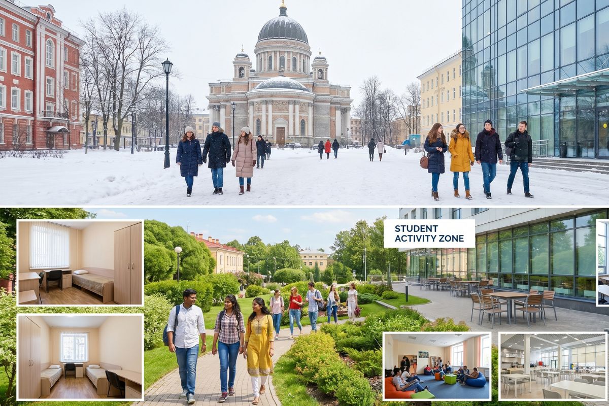 Saint Petersburg State Pediatric University Campus Experience