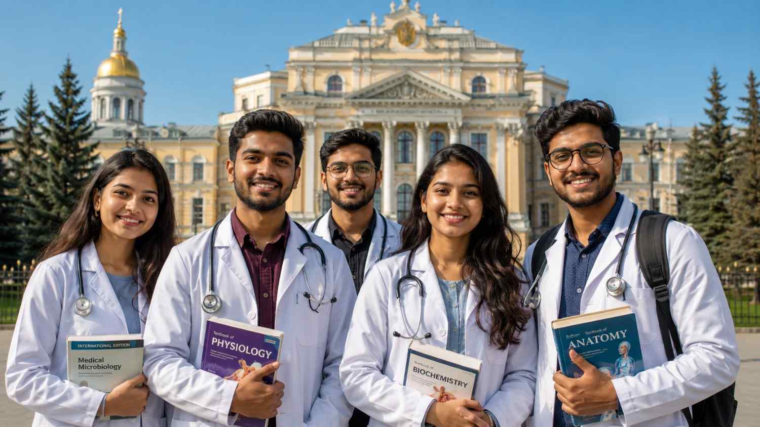 Indian Medical Students in Russia